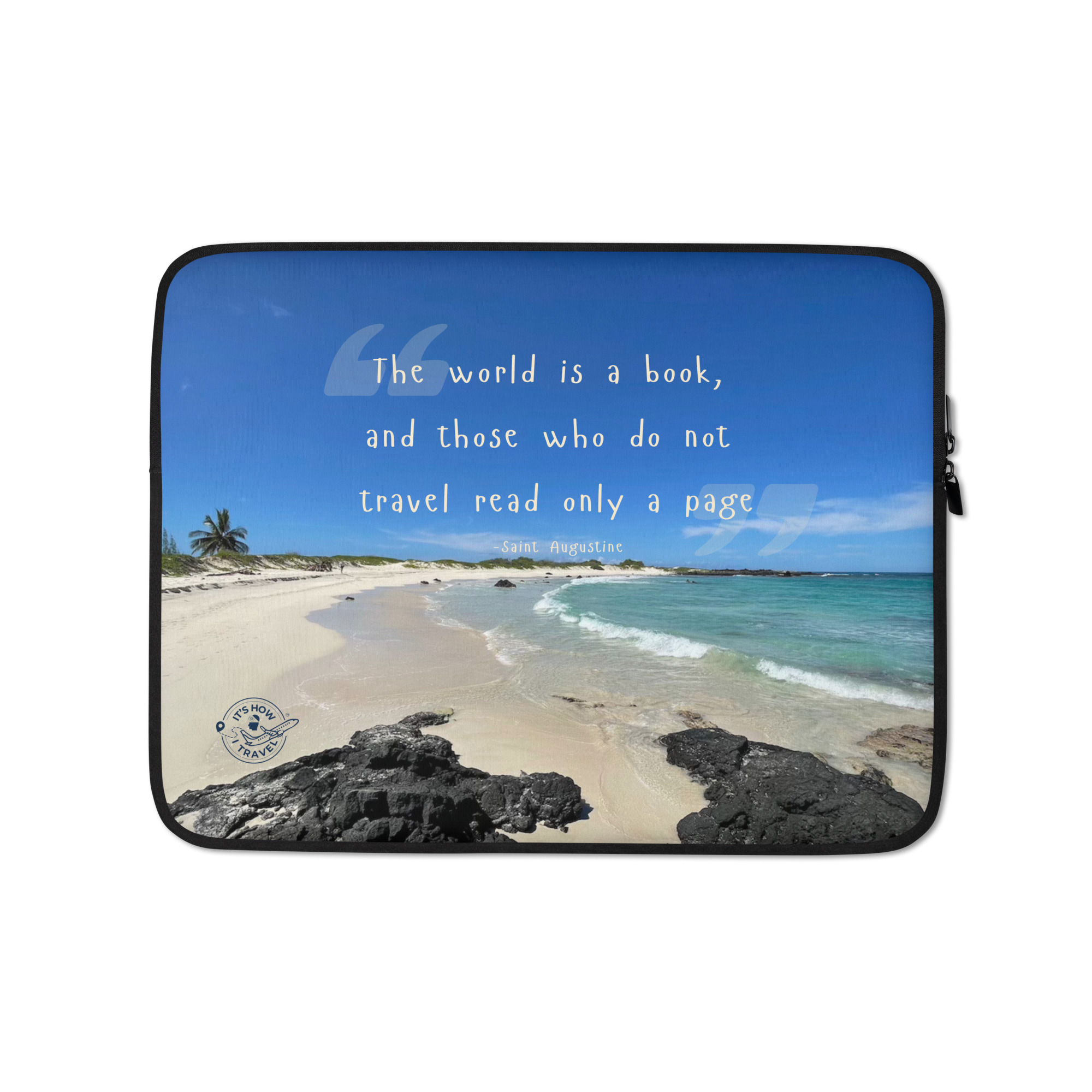 The World is a Book Laptop Sleeve