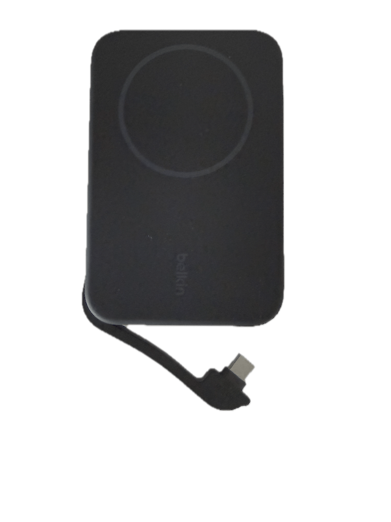 Belkin MagSafe portable charger open