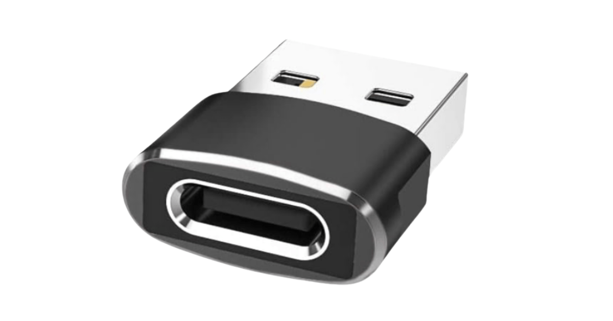 Single USB to USB-C adapter