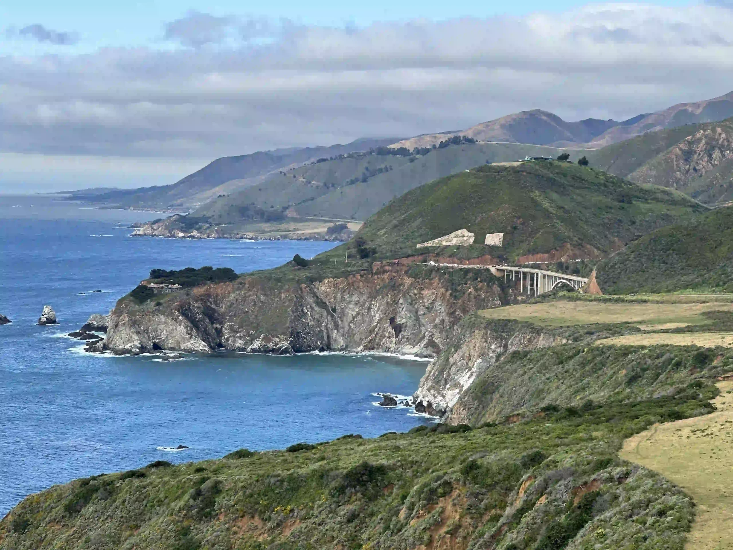 Coastal cliffs at Big Sur, California
