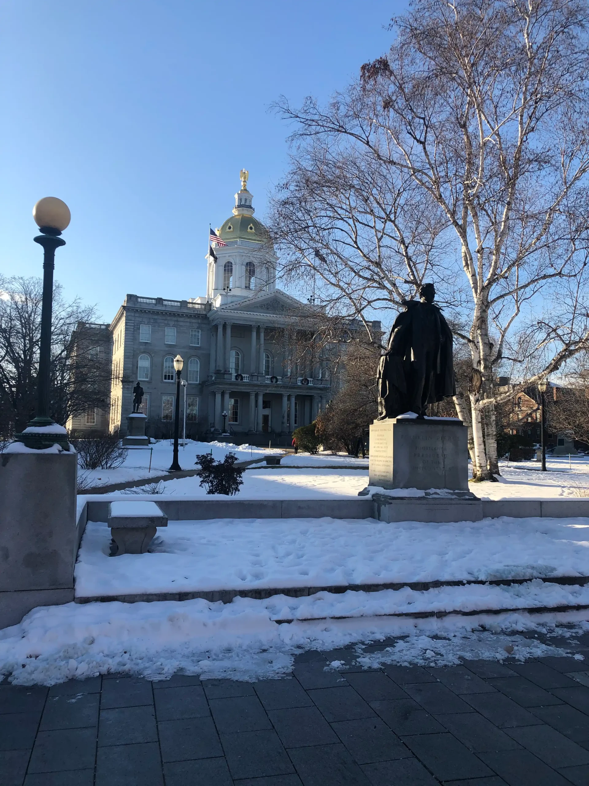 New Hampshire State House in Concord, NH